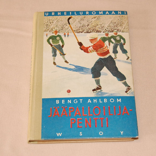 Bengt Ahlbom Jääpalloilija-Pentti